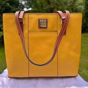 Dooney & Bourke Mustard Yellow Tote